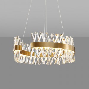 Loft Industry Modern - Razor Circle Chandelier